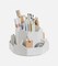 Pencil Pen Holder Desktop Organizer - 9 Compartments Accessories for the Office Desk,